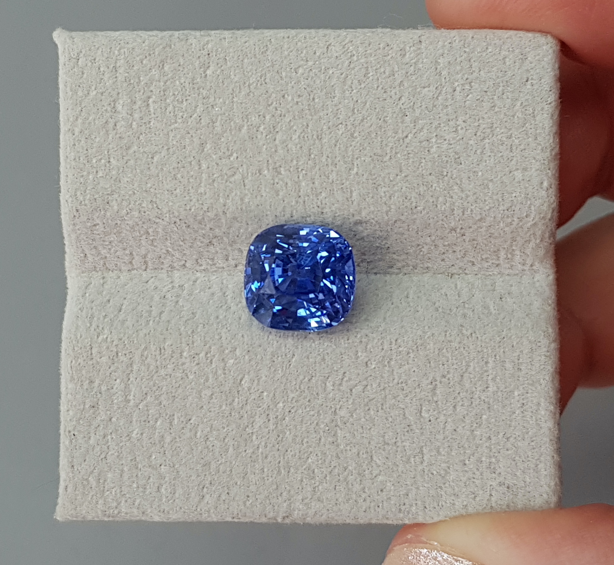 Sapphire Cornflower, Unheated, 6.18 cts, Sri Lanka
