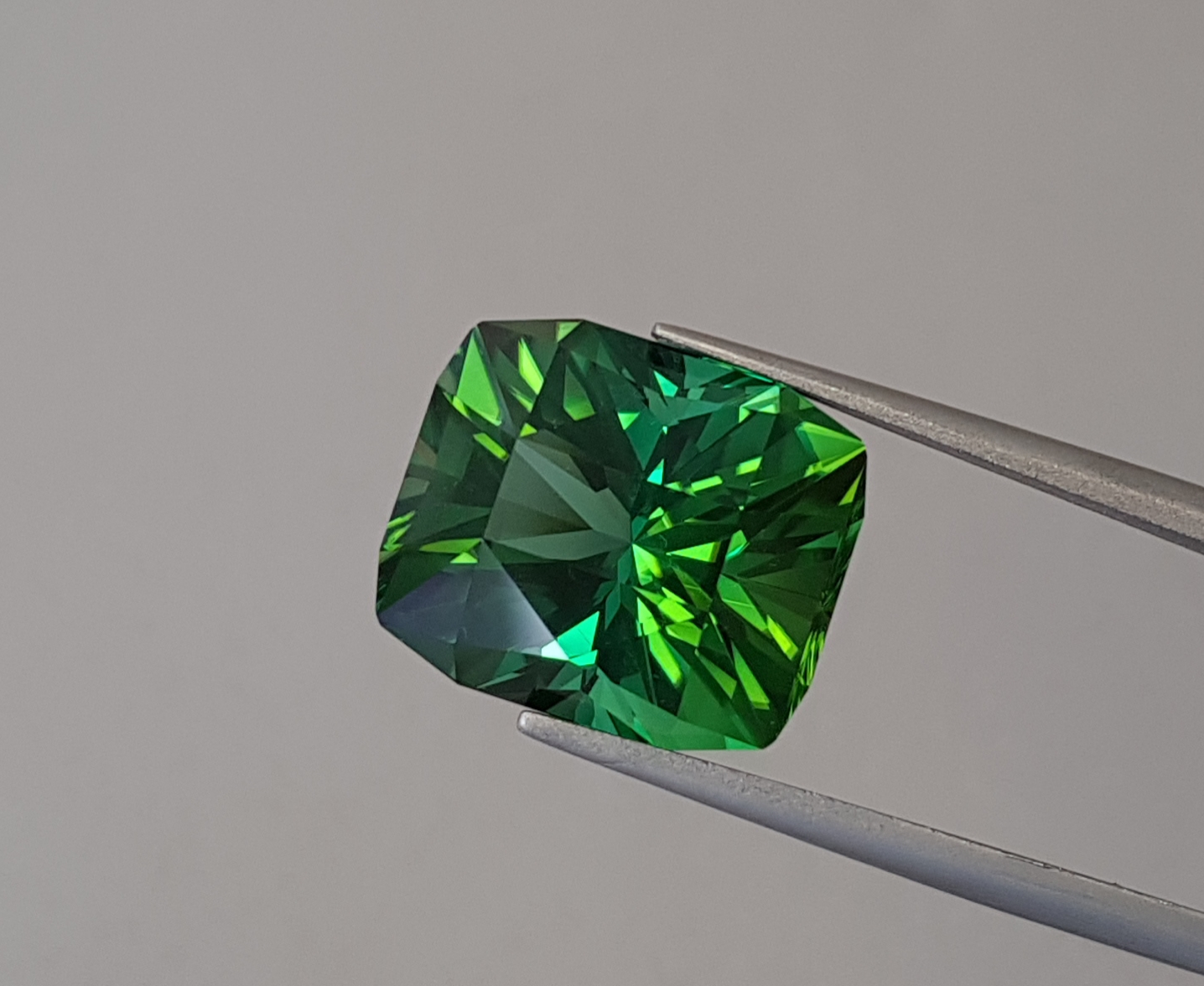 Tourmaline Intense Bluish-Green, 17.74 cts, Afghanistan