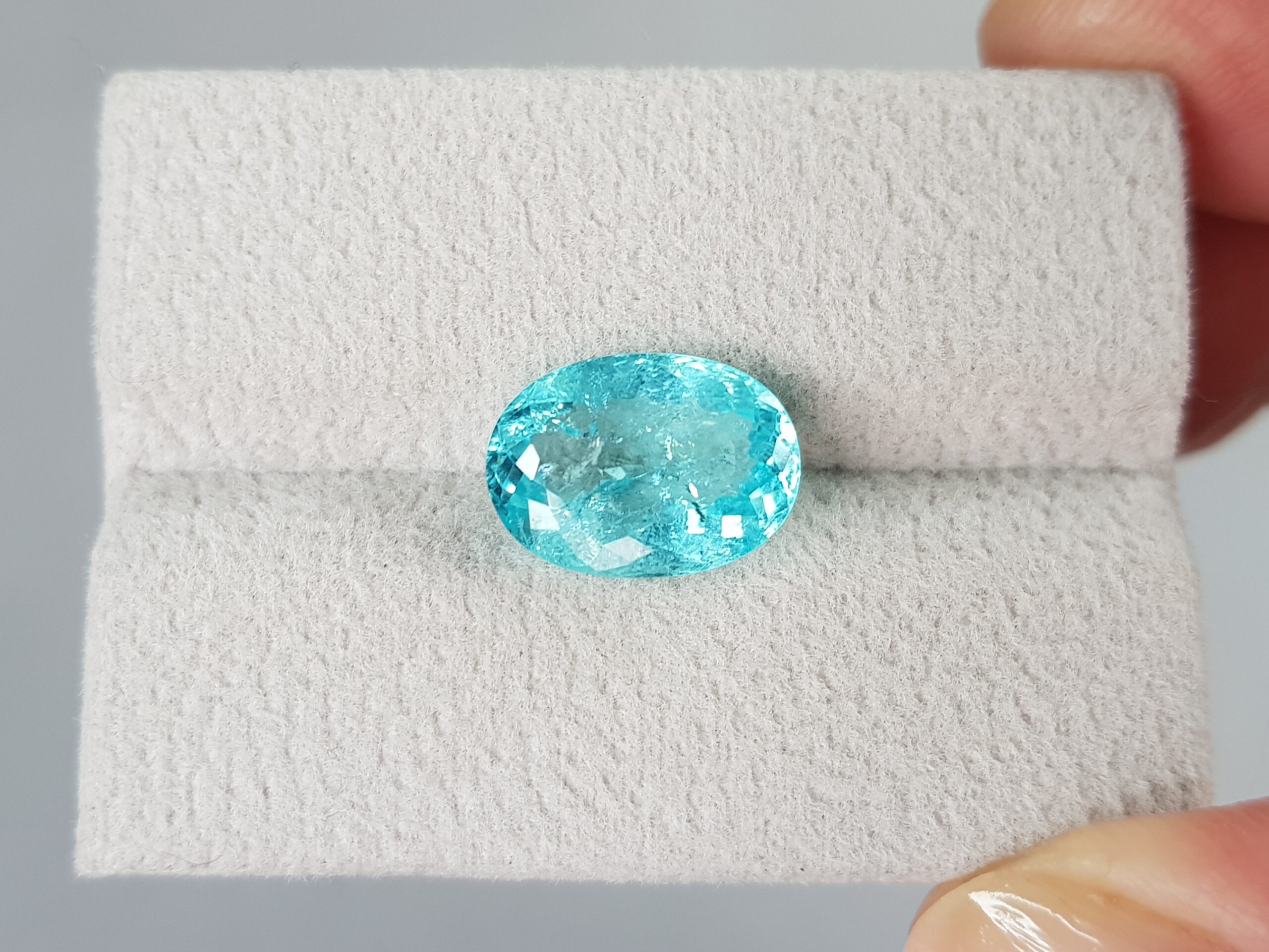 Tourmaline Paraiba, Neon Blue, 3.63 cts, Mozambique