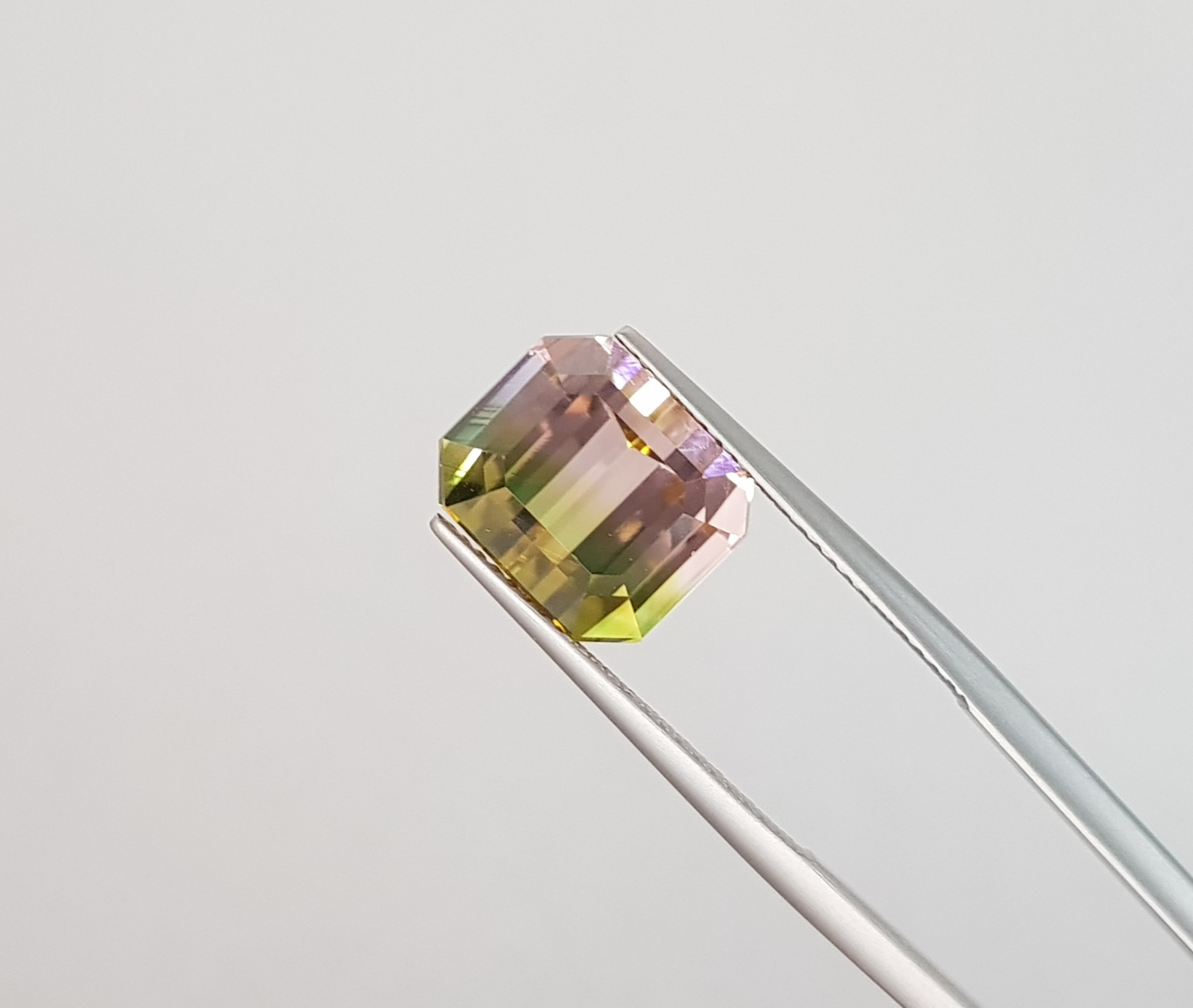 Bi-Color Tourmaline Watermelon, 8.29 cts, Afghanistan