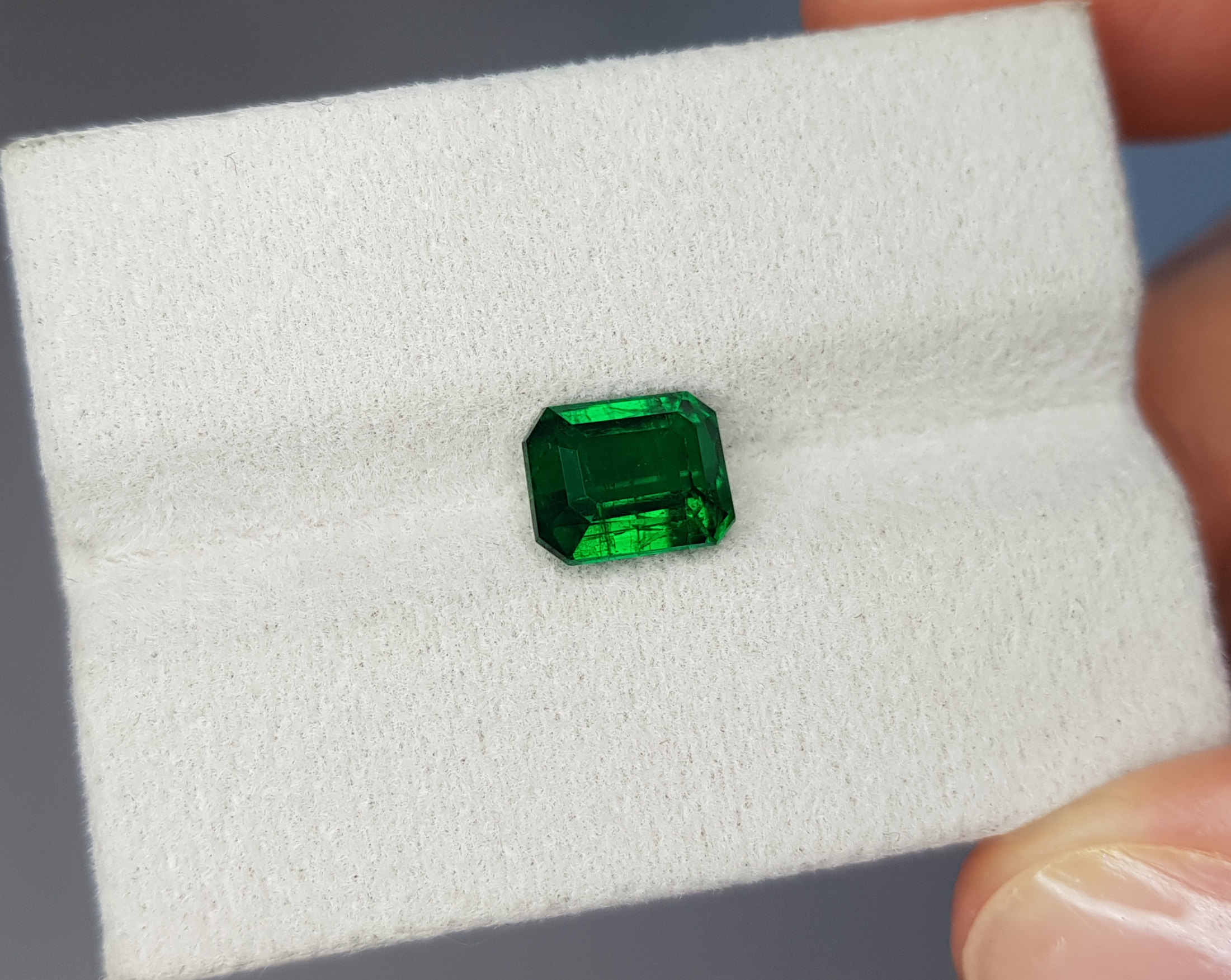 Emerald Deep Green (Old Mine), 1.72 cts, Pakistan